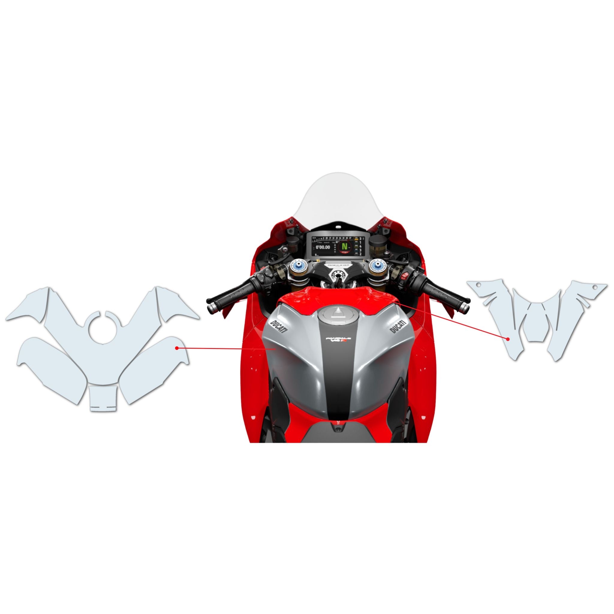 Ducati Panigale V4 R 2026 PPF-Schutzfolien-Kit