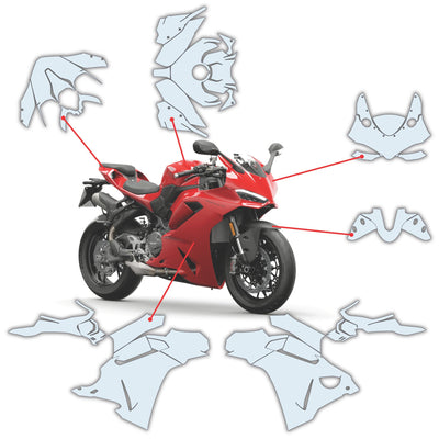 Ducati Panigale V2 2025 PPF protective film kit